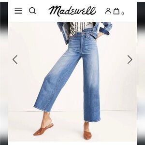 Madewell Wide-Leg Crop